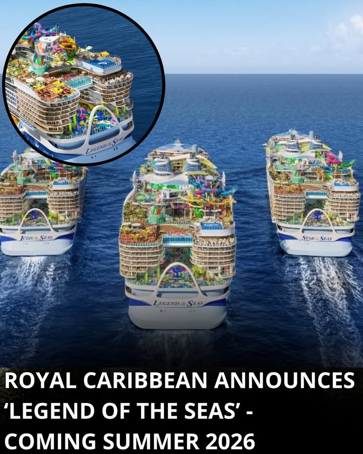 Royal Caribbean Announces ‘Legend of the Seas’ – The Newest Icon-Class Cruise Ship
