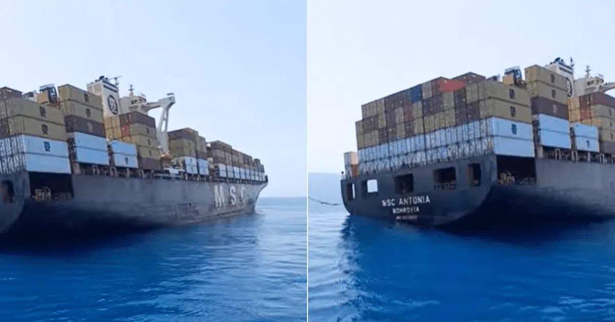 Intelligence Firm Confirms GPS Spoofing Responsible For MSC Antonia Grounding