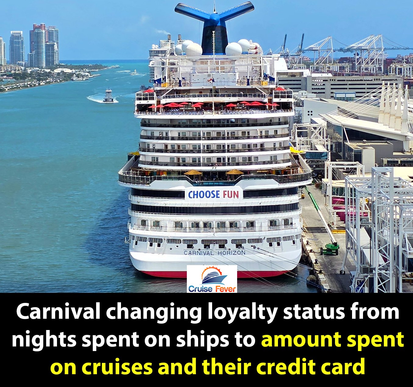 Carnival Changes Loyalty Program, Prioritizes Money Spent and Their Credit Card