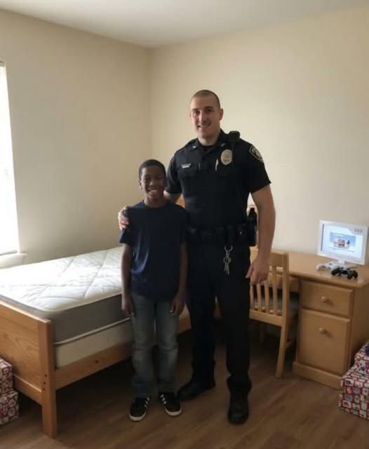 Officer Turns a 911 Call Into a Life-Changing Gift for a 13-Year-Old Boy